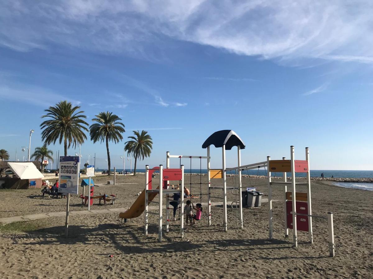 Malaga Beach House, 2 City Bikes, 2 Children'S Bikes, Wifi, Big Terrace, Bbq, Family, Childfriendly المظهر الخارجي الصورة