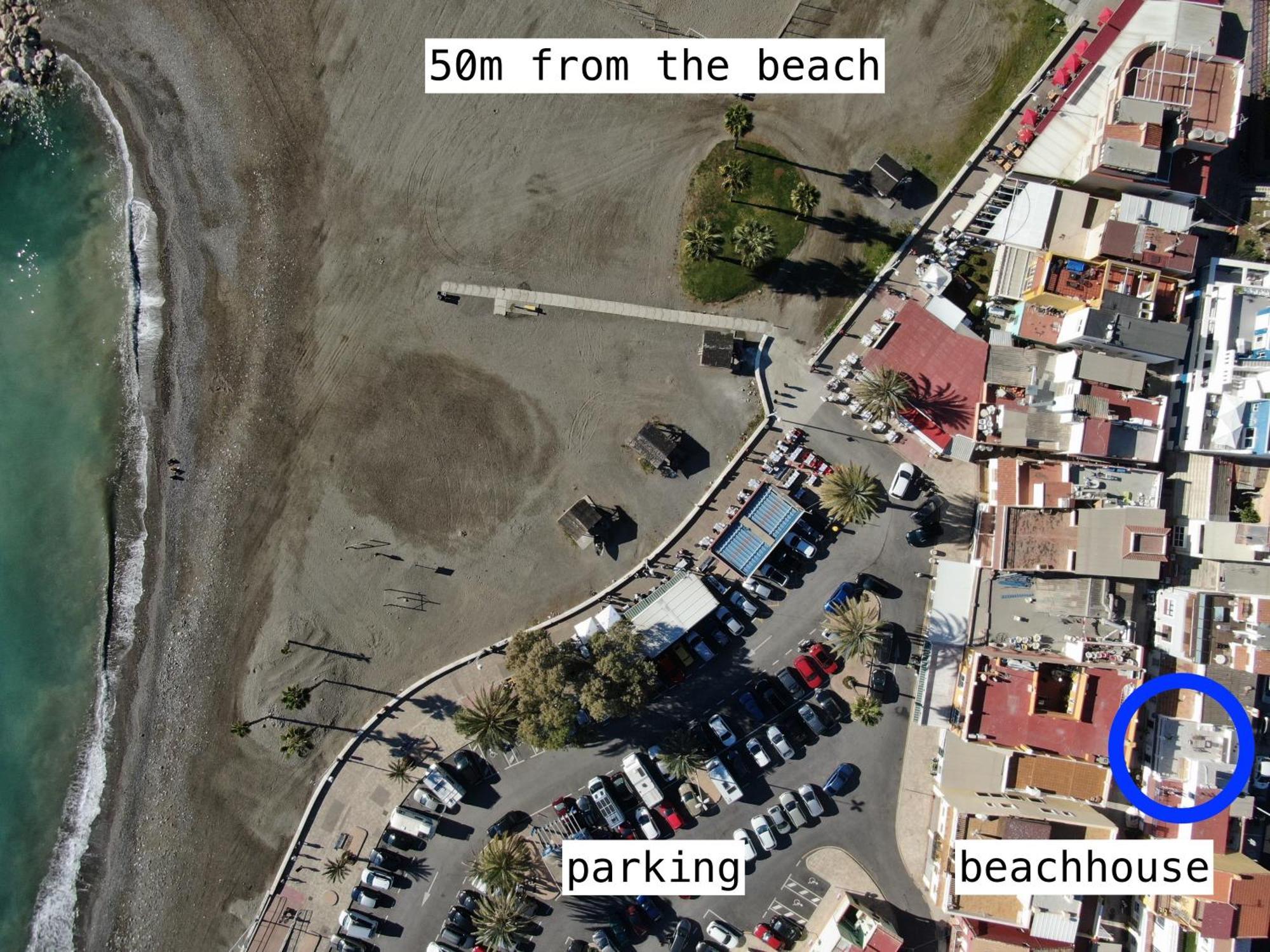 Malaga Beach House, 2 City Bikes, 2 Children'S Bikes, Wifi, Big Terrace, Bbq, Family, Childfriendly المظهر الخارجي الصورة