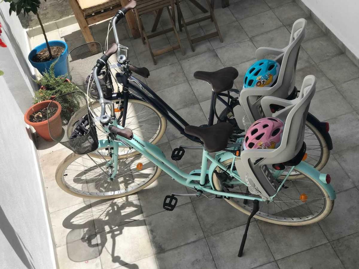 Malaga Beach House, 2 City Bikes, 2 Children'S Bikes, Wifi, Big Terrace, Bbq, Family, Childfriendly المظهر الخارجي الصورة