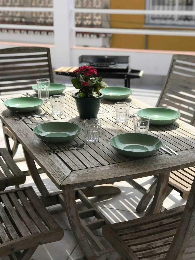 Malaga Beach House, 2 City Bikes, 2 Children'S Bikes, Wifi, Big Terrace, Bbq, Family, Childfriendly المظهر الخارجي الصورة