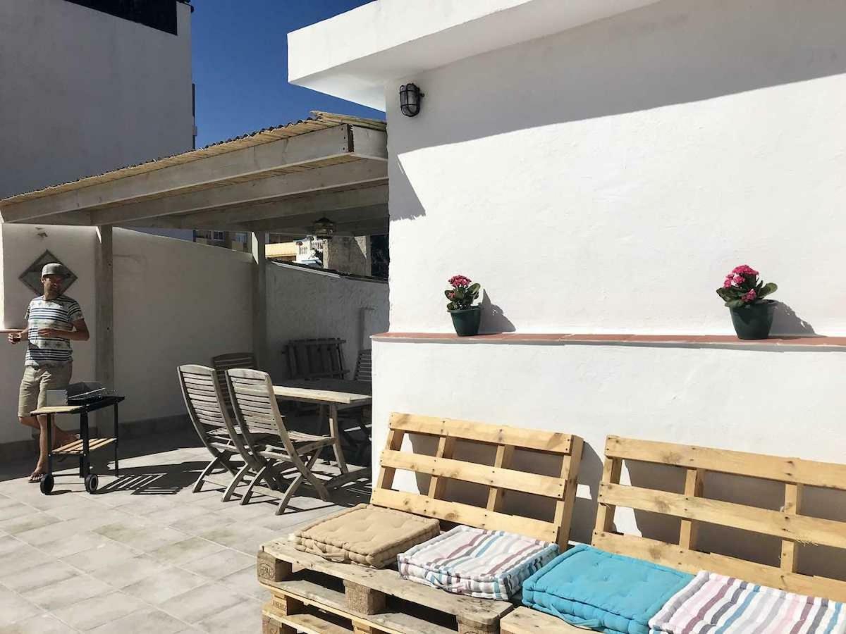 Malaga Beach House, 2 City Bikes, 2 Children'S Bikes, Wifi, Big Terrace, Bbq, Family, Childfriendly المظهر الخارجي الصورة